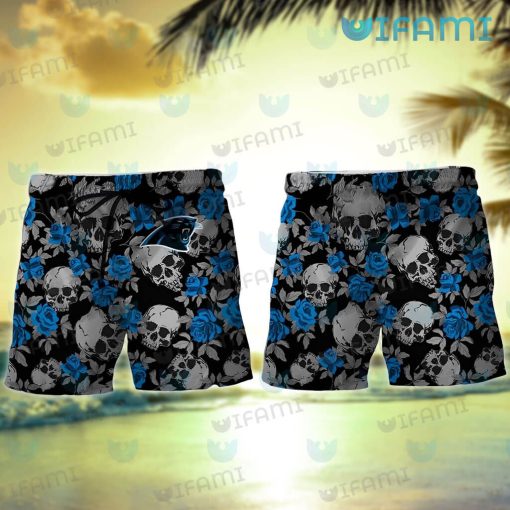 Panthers Hawaiian Shirt Skull Carolina Panthers Gift