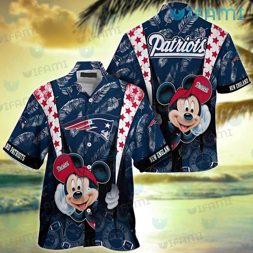 New England Patriots NFL Flower Hawaiian Shirt Impressive Gift For