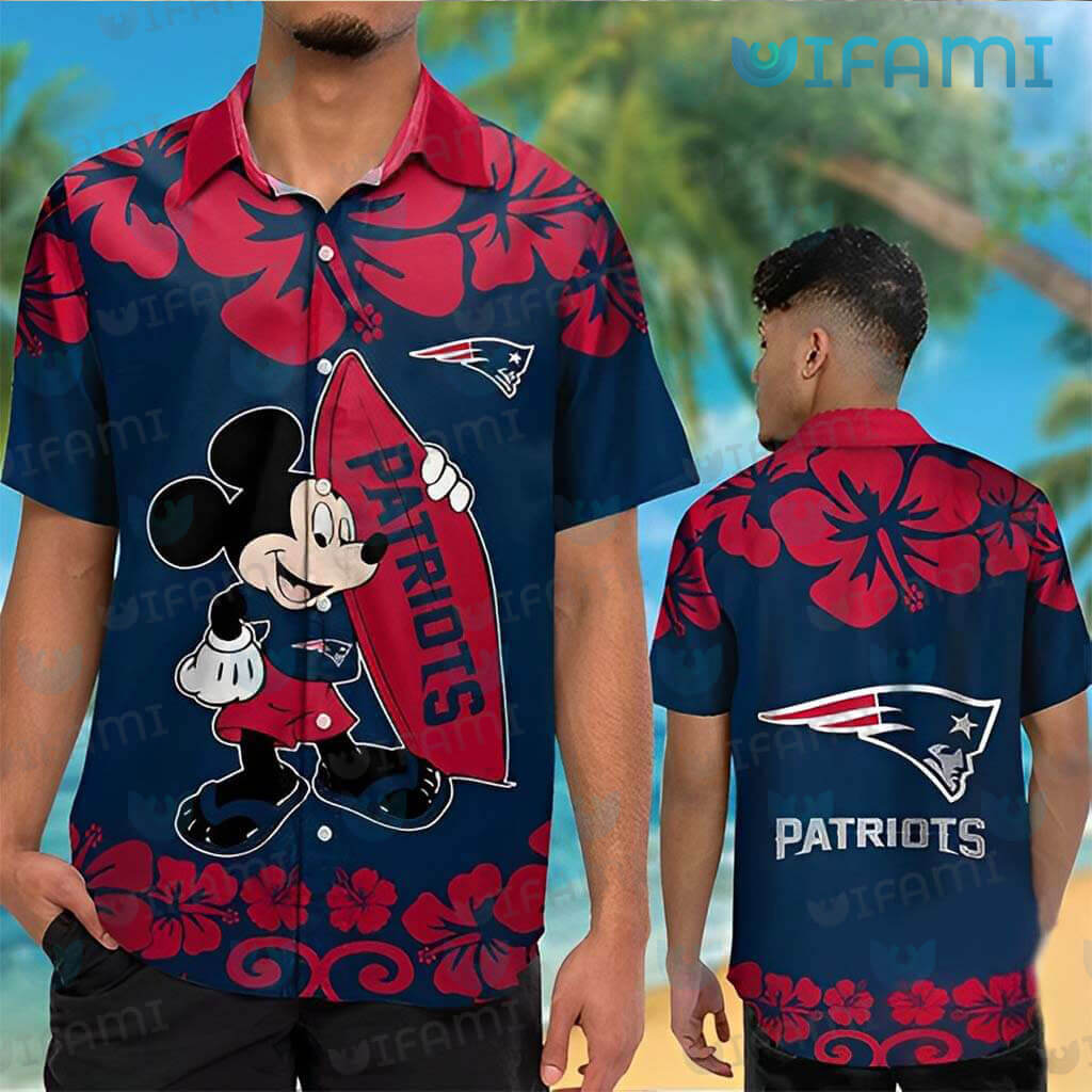 New England Patriots NFL Hawaiian Shirt Custom Getaways Aloha