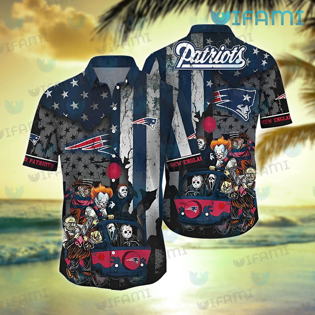 Patriots Hawaiian Shirt Team Time Fun Unique Gifts For Patriots Fans -  Personalized Gifts: Family, Sports, Occasions, Trending