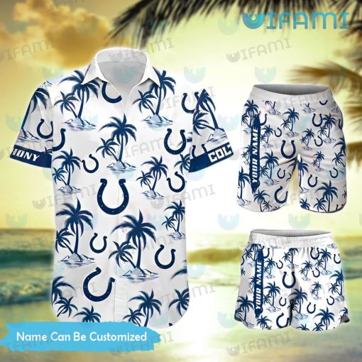 Personalized Colts Hawaiian Shirt Exciting Indianapolis Colts Gift