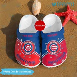 Personalized Cubs Crocs Victory Vibe Chicago Cubs Gift