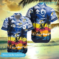 Personalized LA Rams Hawaiian Shirt Undercover Rams Gift