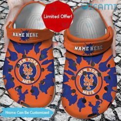 Personalized Mets Crocs Vintage Sports Logo New Personalized Mets Gifts