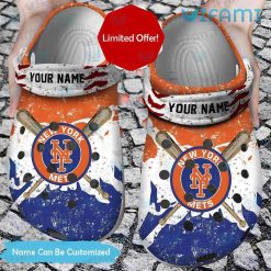 Personalized NY Mets Crocs Red Zone Rapture NY Mets Gift