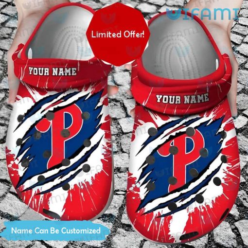 Personalized Phillies Crocs Fan Frenzy Philadelphia Phillies Gift