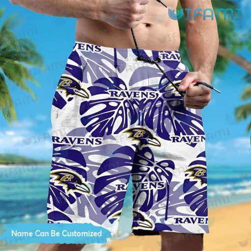 Personalized Ravens Hawaiian Shirt Unexpected Baltimore Ravens Gift Ideas