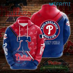 Philadelphia Phillies Hoodie 3D Logo Pattern Phillies Gift