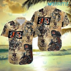 Pirates Bengals Hawaiian Shirt Alluring Bengals Gift