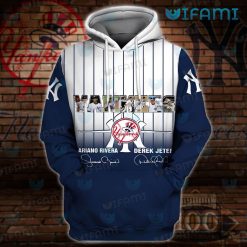 Pro Standard Yankees Hoodie 3D Rivera Jeter Signature New York Yankees Gift