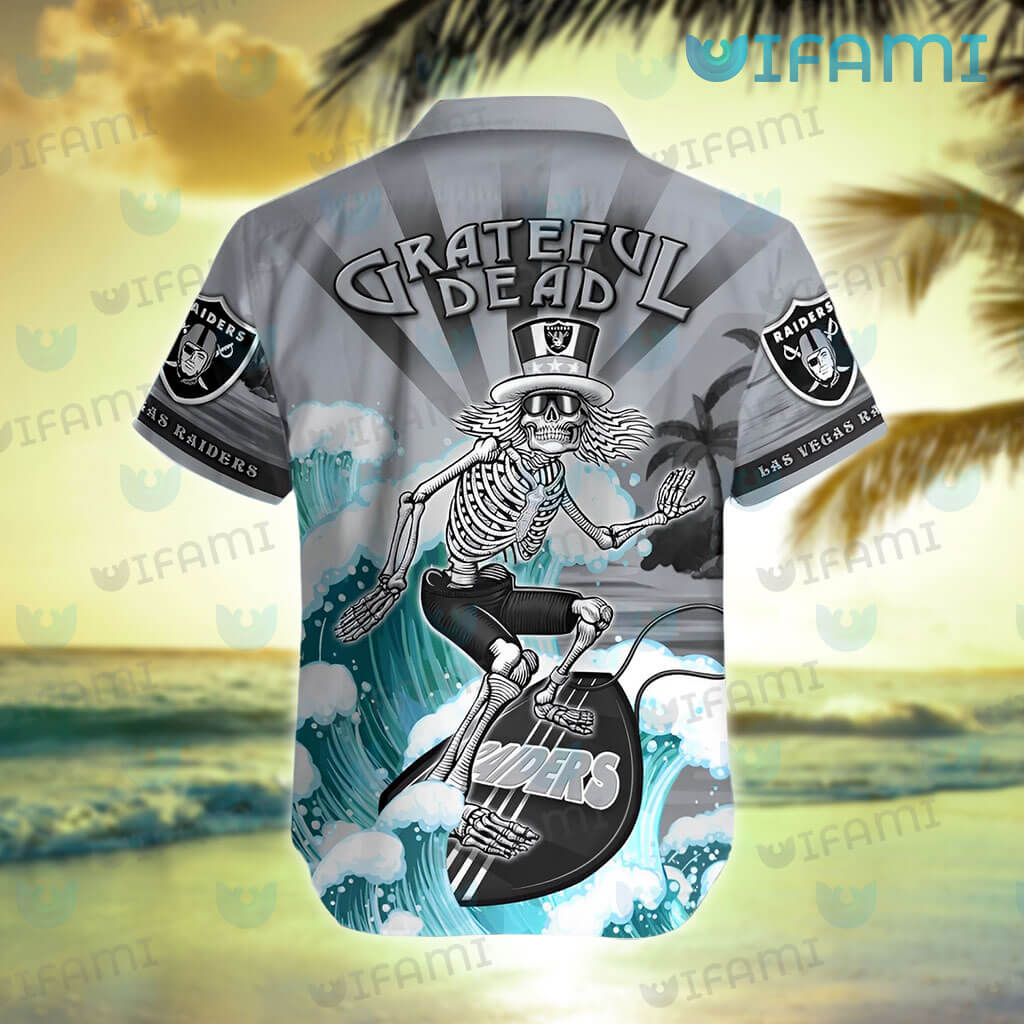 Raiders Hawaiian Shirt Cheerful Chic Best Las Vegas Raiders Gifts -  Personalized Gifts: Family, Sports, Occasions, Trending