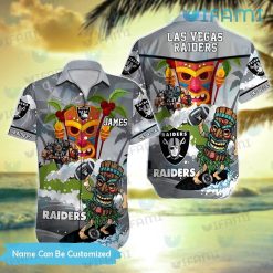 Personalized Raiders Baseball Shirt Skull Amazing Raiders Gifts For Him