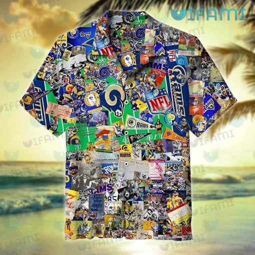 Rams Hawaiian Shirt Attractive LA Rams Gift