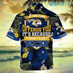 Rams Hawaiian Shirt Awe inspiring Rams Present Back