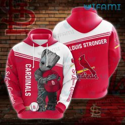 STL Cardinals Hoodie 3D Baby Groot Hug Football St Louis Cardinals Gift