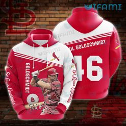 STL Cardinals Hoodie 3D Paul Goldschmidt Signature St Louis Cardinals Gift