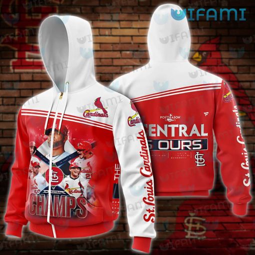 STL Cardinals Hoodie 3D The Central Is Ours St Louis Cardinals Gift