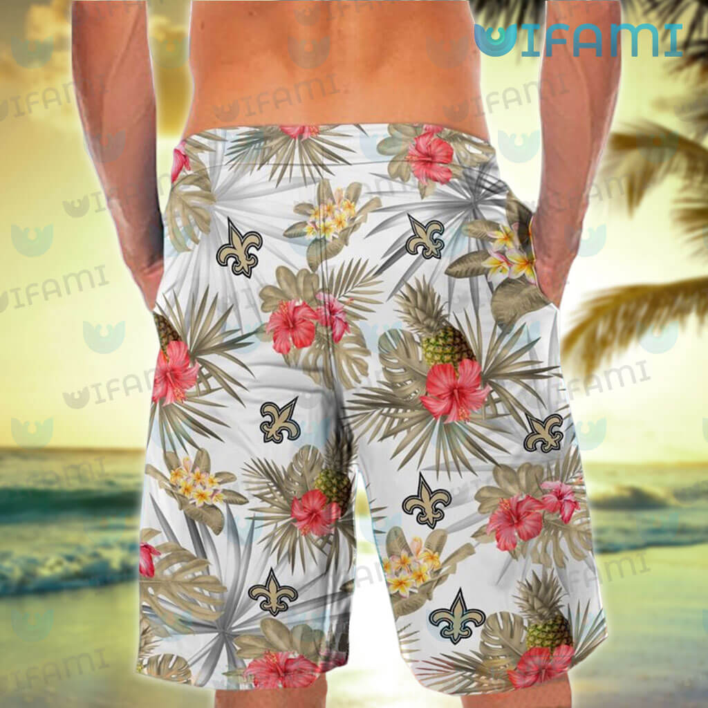 New Orleans Saints Ultra Cool Hawaiian Shorts Gift For Fans