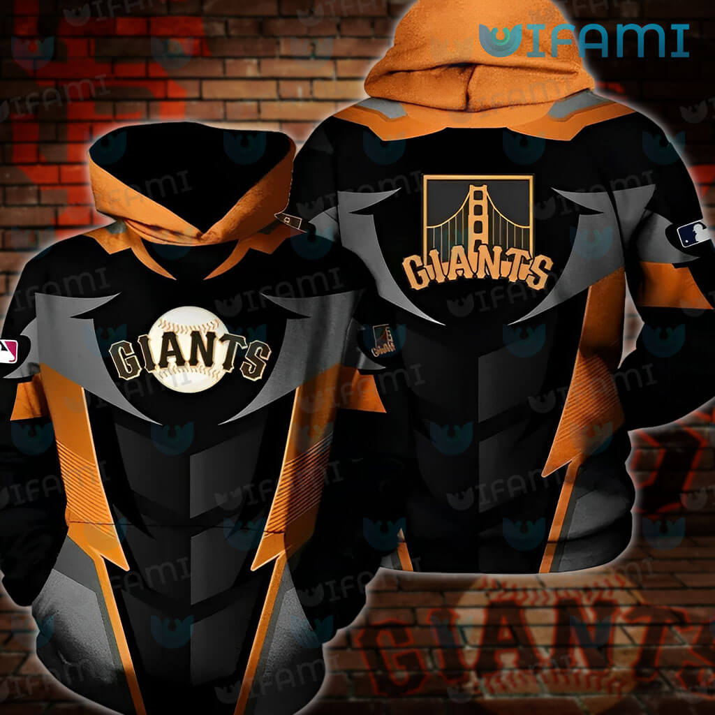San Francisco Giants Hoodie 3D Armor Design New SF Giants Gifts