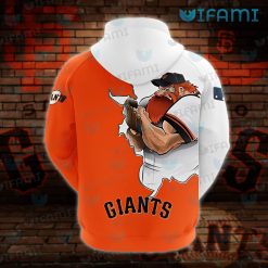 San Francisco Giants Hoodie 3D Broken Mascot SF Giants Gift