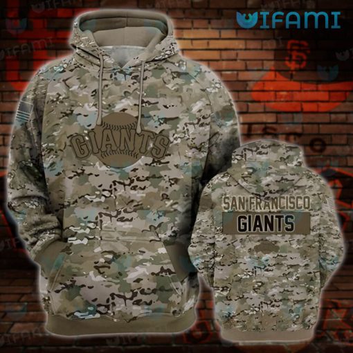 San Francisco Giants Hoodie 3D Camouflage SF Giants Gift