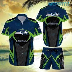 Seattle Seahawks Hawaiian Shirt Victory Vibes Seahawks Gift