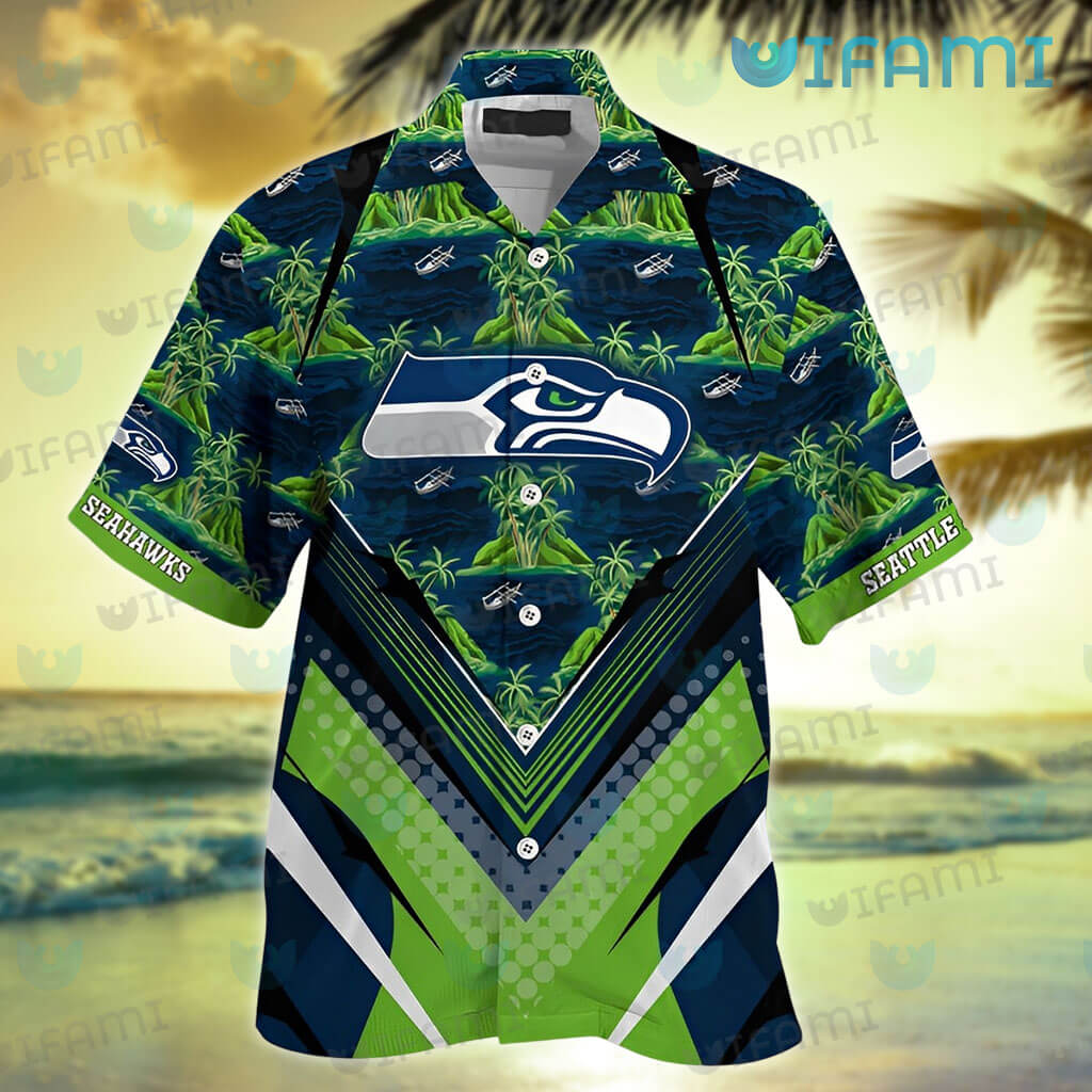 NFL Seattle Seahawks Hawaiian Shirt Summer Beach For Fans - Ingenious Gifts  Your Whole Family