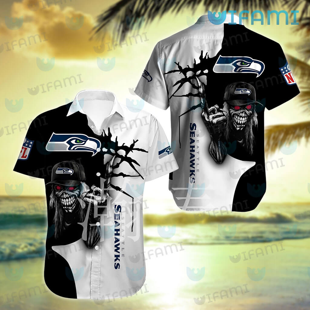 Seahawks Hawaiian Shirt Seattle Seahawks Summer Beach Button Down Best  Hawaiian Shirts - Upfamilie Gifts Store