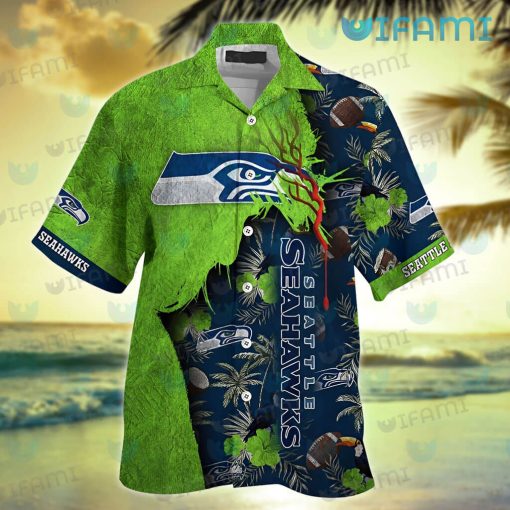 Seattle Seahawks Hawaiian Shirt Dynamic Dressing Seahawks Gift