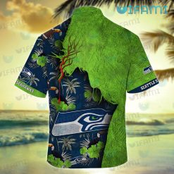 Seattle Seahawks Hawaiian Shirt Dynamic Dressing Seahawks Present Back