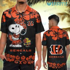 Snoopy Cincinnati Bengals Hawaiian Shirt Woodstock Unique Bengals Gifts