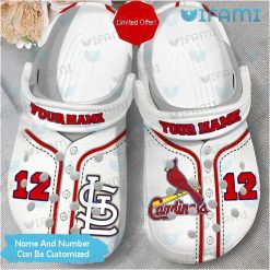 St Louis Cardinals Crocs End Zone Elegance New Personalized STL Cardinals Gifts