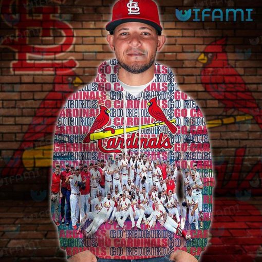 St Louis Cardinals Hoodie 3D Go Redbirds St Louis Cardinals Gift