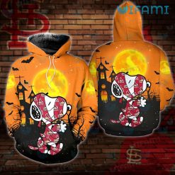 St Louis Cardinals Youth Hoodie 3D Mummy Snoopy Halloween St Louis Cardinals Gift