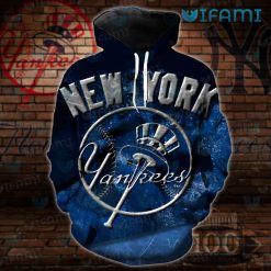 Supreme Yankees Hoodie 3D Big Logo New York Yankees Gift