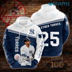 Supreme Yankees Hoodie 3D Gleyber Torres Signature New York Yankees Gift