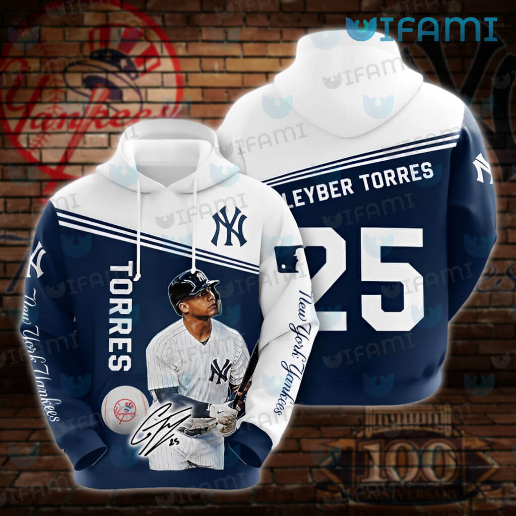Supreme Yankees Hoodie 3D Gleyber Torres Signature New York Yankees Gift -  Personalized Gifts: Family, Sports, Occasions, Trending