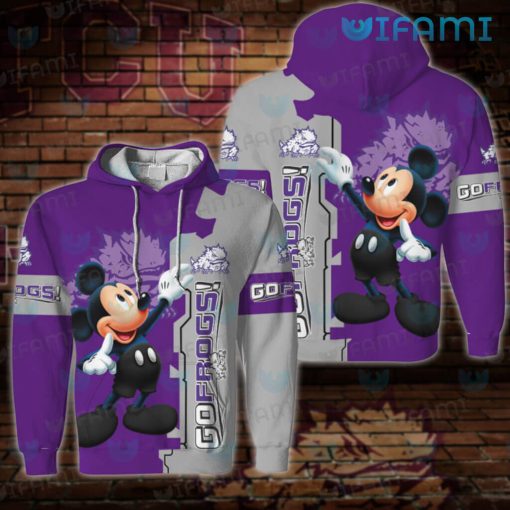 TCU Hoodie 3D Mickey Mouse TCU Gift