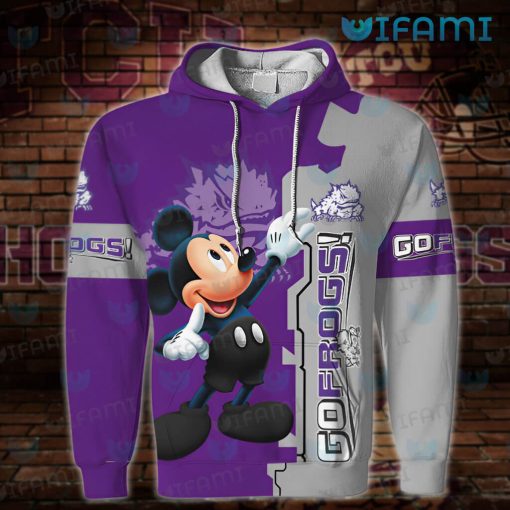 TCU Hoodie 3D Mickey Mouse TCU Gift