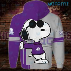 TCU Hoodie 3D Snoopy Kiss Logo TCU Gift