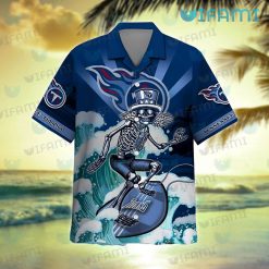 Tennessee Titans Hawaiian Shirt Skeleton Titans Present