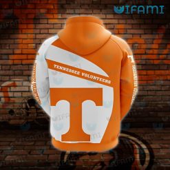 Tennessee Volunteers Hoodie 3D Big Logo Tennessee Vols Present Back