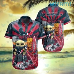 Texans Hawaiian Shirt Baby Yoda Houston Texans Gift