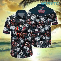 Texans Hawaiian Shirt Punisher Skull Houston Texans Gift