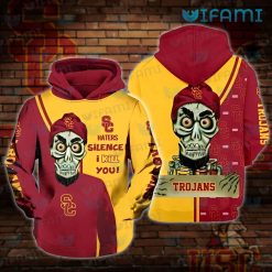 USC Hoodie 3D Achmed Haters Silence I Kill You USC Gift