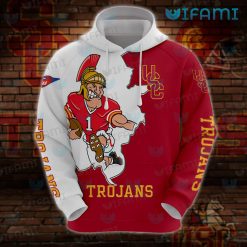 USC Hoodie 3D Broken Mascot USC Trojans Gift