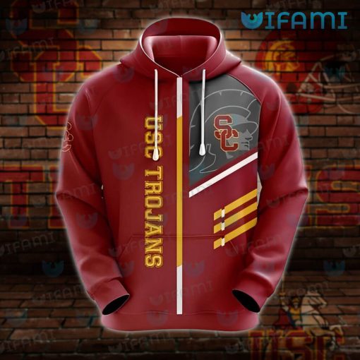 USC Hoodie 3D Fight On To Victory USC Gift
