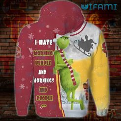 USC Hoodie 3D Grinch Max Hate Morning USC Gift