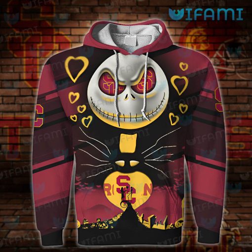 USC Hoodie 3D Jack Skellington USC Trojans Gift