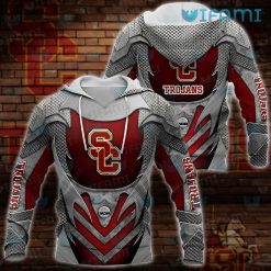 USC Hoodie Mens Armor Design USC Trojans Gift